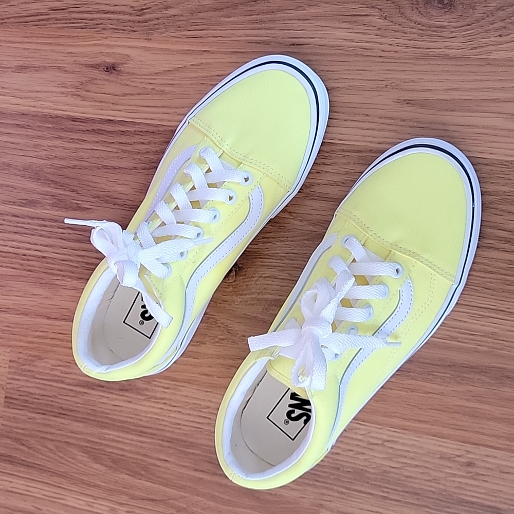 Neon Yellow Vans